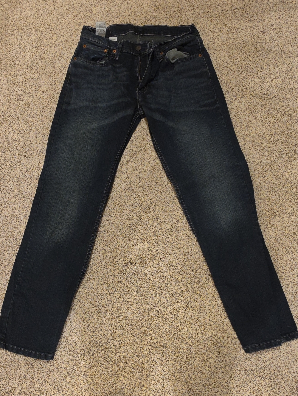 Levi's Men's Straight Jeans - Dark Indigo
